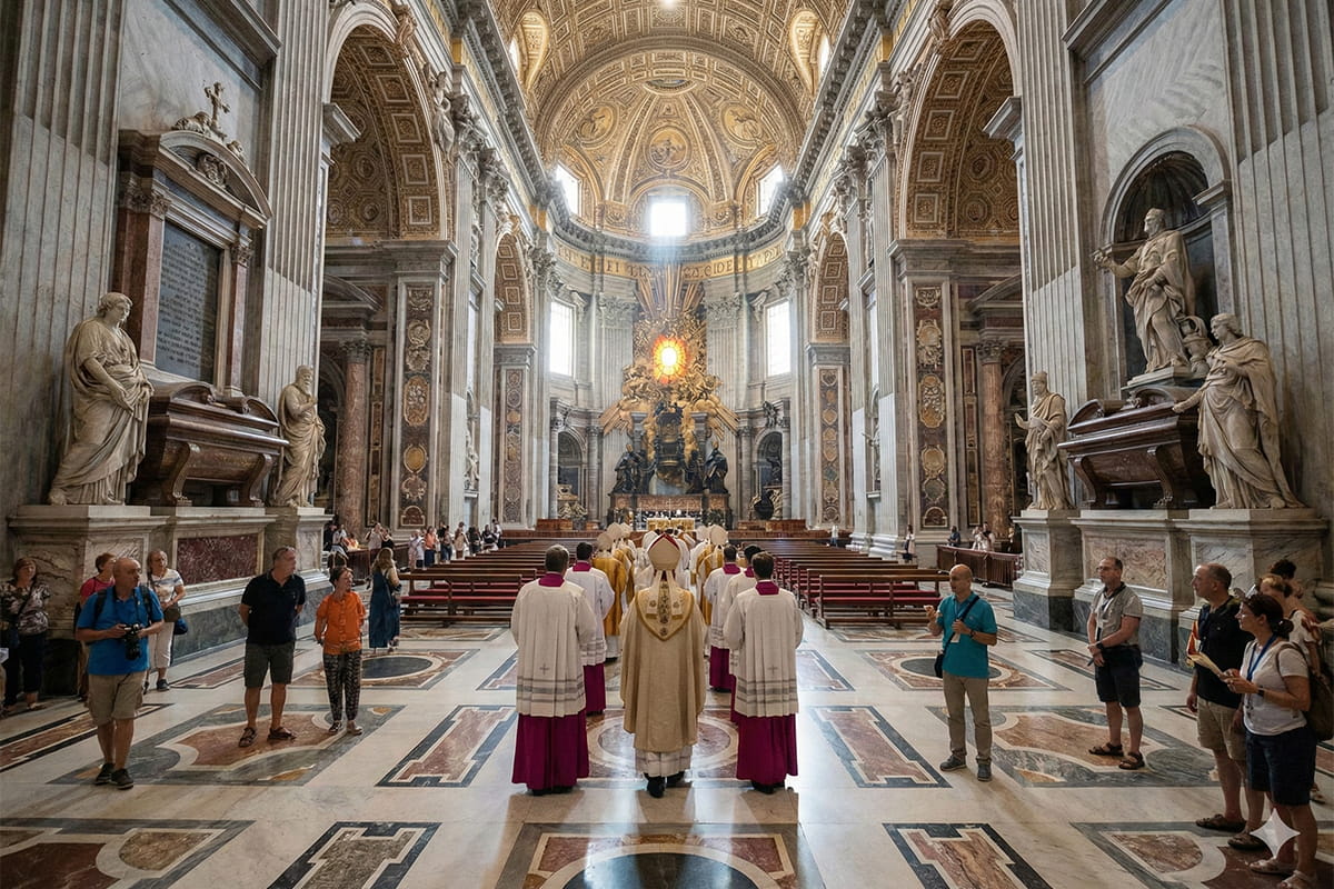 The Role of Popes in Shaping the Basilica\'s History