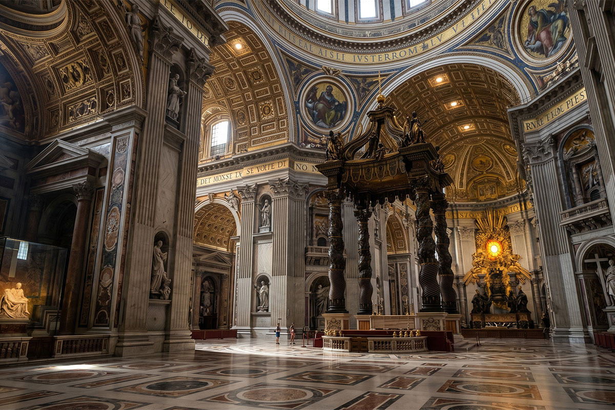 Exploring the Art and Architecture of St. Peter\'s Basilica