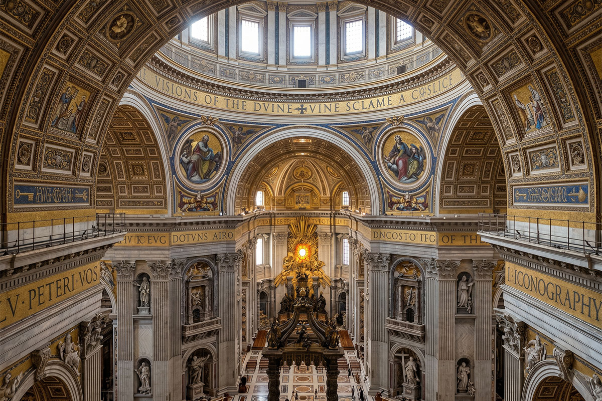 Visions of the Divine: The Iconography of St. Peter\'s Basilica